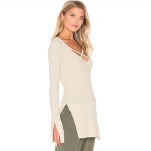 Free People Cross Neck Tunic
